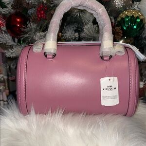 Coach Pink Satchel Bag